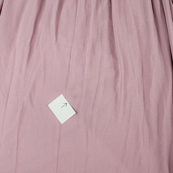 Show Me Your Mumu Maxi Dress Women XS Kendall Pink Rose Chiffon Sleeveless Lined - Picture 8 of 8